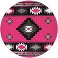 United Weavers Of America 7 ft. 10 in. Bristol Caliente Pink Round Rug 2050 10486 88R